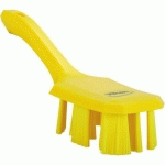 UST BROSSE À MAIN MANCHE COURT 260 MM DUR JAUNE - VIKAN