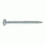 VIS BOIS À TÊTE CYLINDRIQUE POZIDRIVE1 ACIER ZINGUÉ 3X20 BOÎTE DE 500 - ULTIMA - 11130020