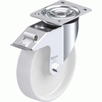 BLICKLE - ROULETTE PIVOTANTE À FREIN Ø 200MM BANDAGE POLYAMIDE PA 6.6 400KG - L-PO 200R-FI