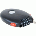 CADENAS À CODE AVEC CÂBLE ACIER RÉTRACTABLE 18M - DACOMEX