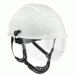 CASQUE DE CHANTIER AVEC ÉCRAN INTÉGRÉ POUR ÉLECTRICIEN IDRA 1 AUBOUEIX