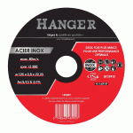 DISQUE À TRONÇONNER ACIER/INOX 125X0,8MM DÉPORTÉ - HANGER - 150009