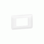 PLAQUE DE FINITION MOSAIC BLANC POUR 3 MODULES - LEGRAND -  078803L