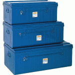 LOT DE 3 CANTINES PANACHÉES DE 90, 100 ET 110 CM - MANUTAN COLLECTIVITÉS