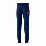 PANTALON DE SURVÊTEMENT FEMME - ERIMA - TEAM NAVY/ROUGE