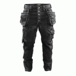 PANTALON DE TRAVAIL X1900 ARTISAN CORDURA® DENIM STRETCH TAILLE 54 - BLAKLADER