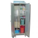 ARMOIRE POUR PRODUITS DE NETTOYAGE - ACIER INOX