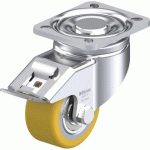 BLICKLE - ROULETTE PIVOTANTE À FREIN Ø 80MM BANDAGE POLYURÉTHANE PU 280KG - LH-VSTH 80K-FI