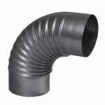 COUDE PLISSÉ À 90° ALUMINIÉ 111 MM - TEN - 372111
