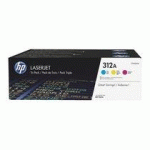 HP 312A, PACK TONERS 3 COULEURS