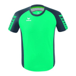 MAILLOT ERIMA SIX WINGS BLEU-VERT/GRIS