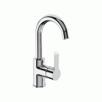 MITIGEUR LAVABO COL DE CYGNE - EN LAITON CHROMÉ - KING KRAMER