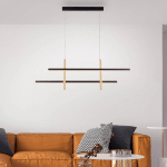 PAUL NEUHAUS SUSPENSION LED BARRA, À 4 LAMPES, SIMPLY DIM