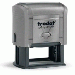 TAMPON TRODAT 4929 PERSONNALISABLE - UTILISATION BUREAU - FORMAT 50X30 MM - GRIS