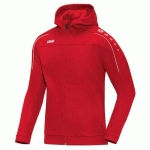 VESTE À CAPUCHE JAKO CLASSICO ROUGE
