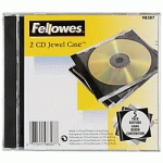 BOÎTIER DOUBLE CD ET DVD FELLOWES 5 / PAQUET