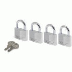 CADENAS À CLÉ EN ALUMINIUM 9140EURDQNOP - ANSE 21MM - MASTER LOCK