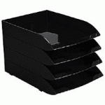 CORBEILLE À COURRIER CEP CONFORT NOIRE