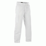 PANTALON DE TRAVAIL INDUSTRIE BLANC TAILLE 40L - BLAKLADER