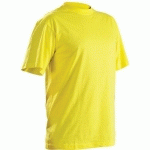 T-SHIRTS COL ROND PACK X5 JAUNE TAILLE L - BLAKLADER