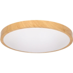 FORLIGHT - TEMPO WOOD - PLAFONNIER À LED AVEC LUMIÈRE CHAUDE 3000K ET PUISSANCE DE 22.8W ET 1821LM - MARRON