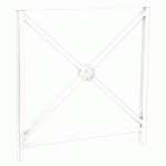 BARRIÈRE HÉRITAGE ROSACE 80 CM - BLANC 9010 - PROCITY