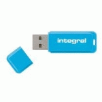 CLÉ USB INTEGRAL NEON 32 GO BLEUE