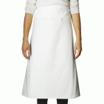 LOT DE 2 - TABLIERS DE CUISINIER LARGE EN COTON CHEF 102X90 CM