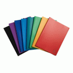 LOT DE 8 - PROTÈGE-DOCUMENTS OPAK EXACOMPTA POLYPROPYLÈNE A4 100 POCHETTES - 200 VUES COULEURS ASSORTIES