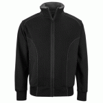 PROJOB 2121 SWEATSHIRT FULL ZIP NOIR/NOIR - TAILLE XXL