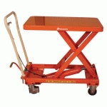 TABLE ELEVATRICE MOBILE HYDRAULIQUE F=3 00KG