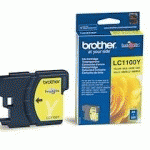 CARTOUCHE BROTHER LC1100 JAUNE