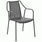 FAUTEUILS BARI ALU - GRIS CLAIR