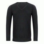 J.HARVEST & FROST MERINO V PULL-OVER HOMMES NOIR - TAILLE S