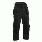 PANTALON DE TRAVAIL ARTISAN HIVER NOIR TAILLE 52 - BLAKLADER