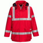 PORTWEST S785 PARKA FR ANTI-STATIQUE BIZFLAME ROUGE - TAILLE M