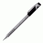 LOT DE 2 - STYLO BILLE PAPER MATE FLEXGRIP ULTRA À CAPUCHON POINTE 1 MM - ÉCRITURE MOYENNE NOIR