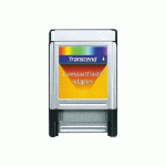 TRANSCEND COMPACTFLASH ADAPTER LECTEUR DE CARTE MÉMOIRE ARGENT