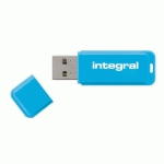 INTEGRAL CLÉ USB NÉON 8 GO USB 2.0 (USB-A) BLEU