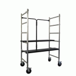 ECHAFAUDAGE PLIANT ALUMINIUM - HAUTEUR DE TRAVAIL 2,90M - CHRONO 3 CENTAURE