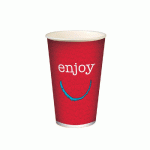 GOBELET EN CARTON ENJOY POUR BOISSONS FROIDES, 40 CL COLIS DE 50