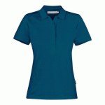 JAMES HARVEST NEPTUNE POLO PIQUE FEMMES PETROL - TAILLE S
