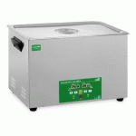 24LITRES DENTAIRE NETTOYEUR À ULTRASONS ULTRASONIC CLEANER WIDEUSED STAINLESS DE - ARGENT