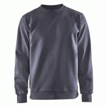 SWEAT COL ROND GRIS TAILLE XS - BLAKLADER