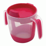 TASSES À ANSES ET BEC 22 CL - POLYP. - GRENADINE - PLASTOREX