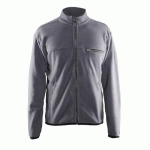 VESTE MICROPOLAIRE GRIS TAILLE S - BLAKLADER