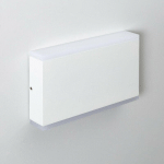 APPLIQUE MURALE LED EXTÉRIEURE HERA 10W ÉCLAIRAGE DOUBLE FACE RECTANGULAIRE BLANCHE BLANC CHAUD 2700K 120º