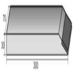 BEC CRB DECHAUMAGE A SOUDER 300X70X30 PLAT