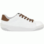 CHAUSSURES DE SÉCURITÉ BASSES JOPPA BLANC/COGNAC S1P PT46 - PARADE