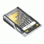 COFFRET DE 10 FORETS BOIS 3 POINTES - DIAMÈTRE 3 À 10 MM PEUGEOT